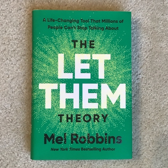 The Let Them Theory, by Mel Robbins, Hardcover Book - Picture 1 of 9